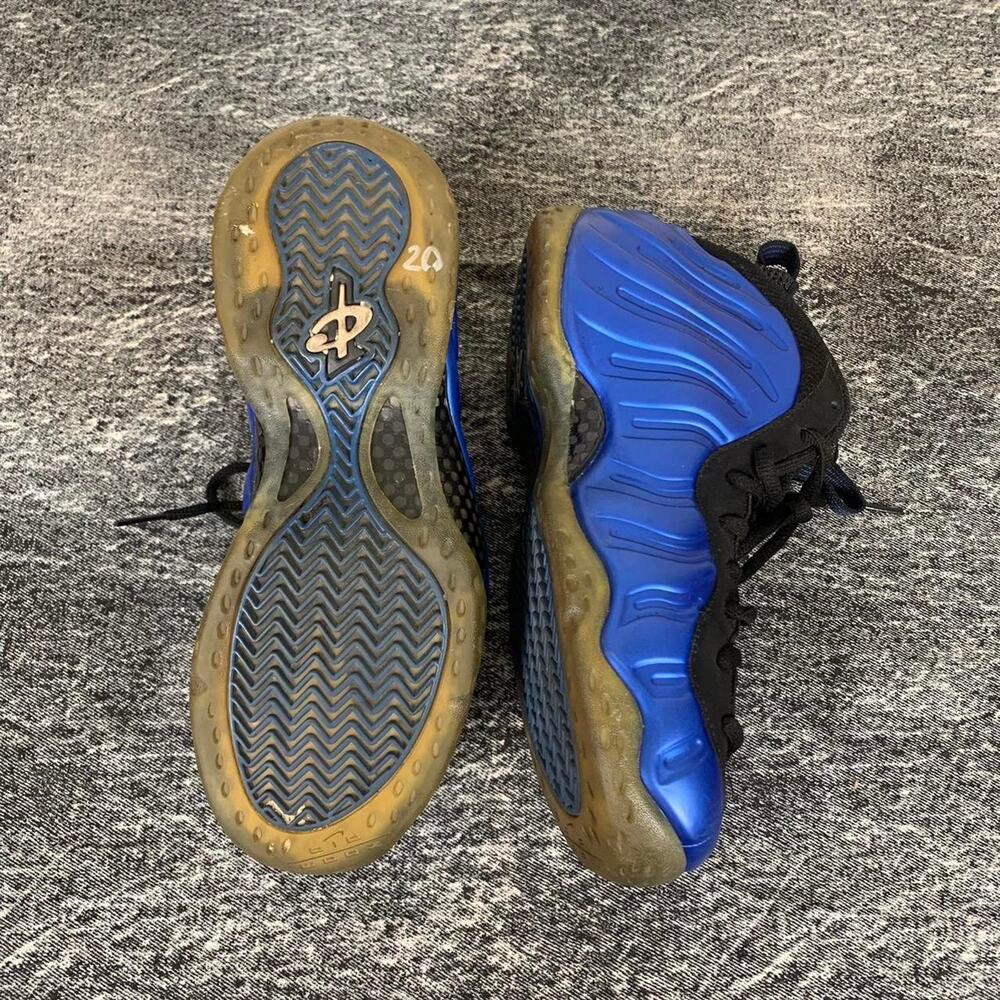 Nike Air Foamposite One Royal Blue Sneakers - Picture 6 of 8